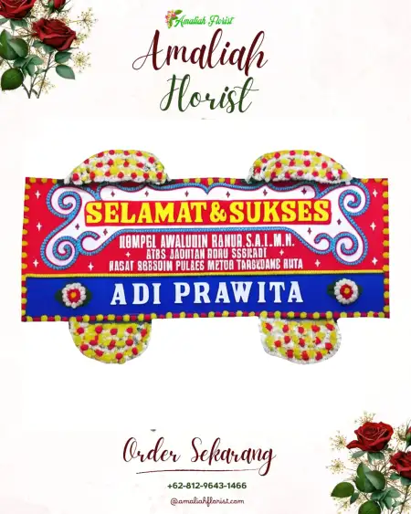 Papan Bunga Ucapan Selamat Sumberwringin